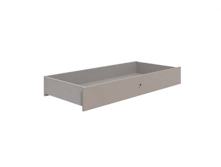 Wimex Bettschubkasten in SAHARAGRAU - 137x19x58cm (BxHxT)