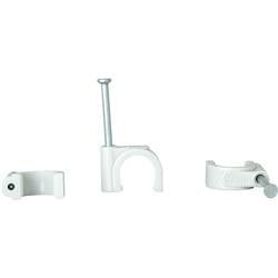 Kopp 342704080 Nagelschellen 342704080 Bündel-Ø-Bereich 7 bis 10 mm Grau 50 St.