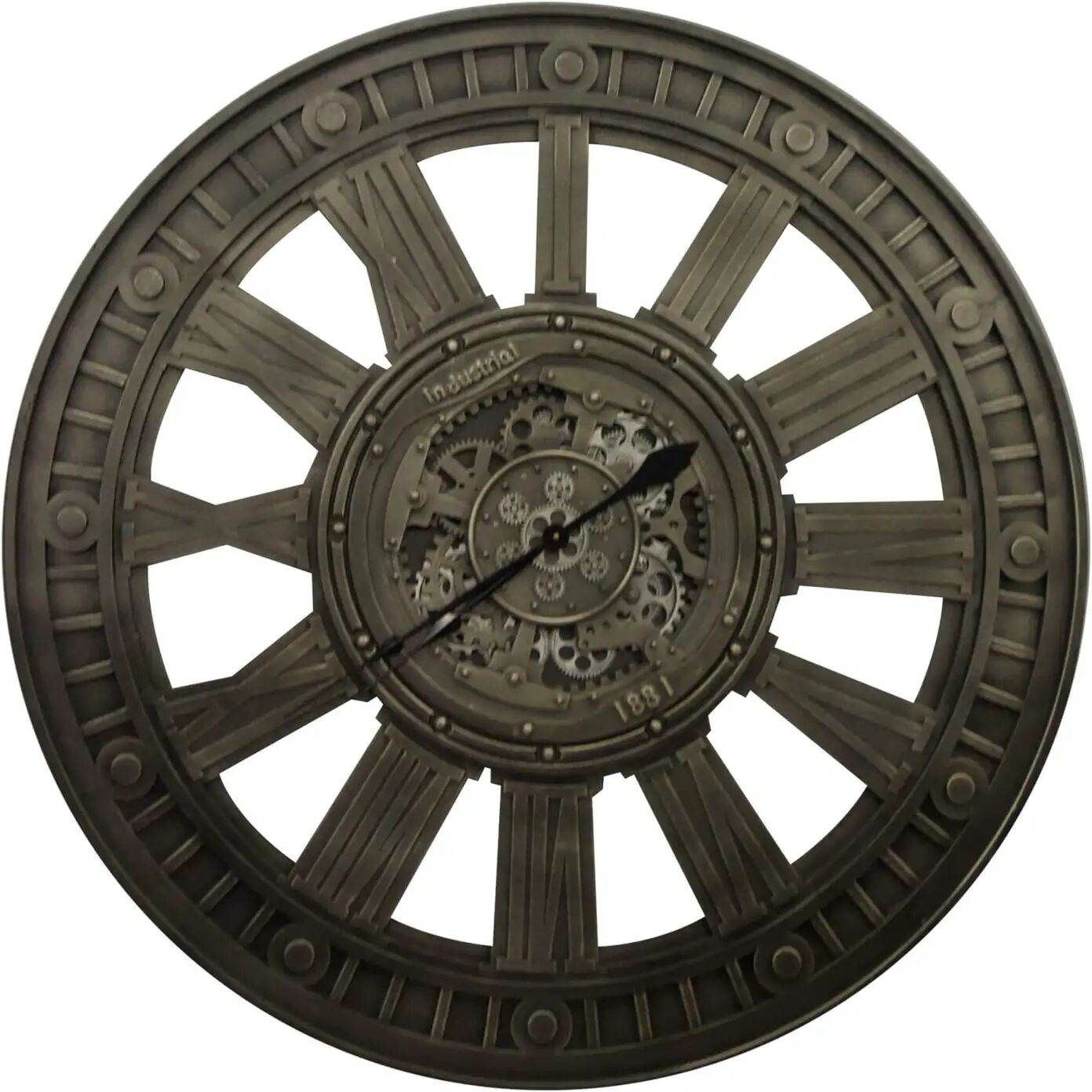 Decofinder Grau D: 117 cm  Grau
