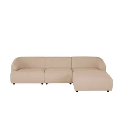 Ecksofa  Farina ¦ beige ¦ Maße (cm): B: 295 H: 75 T: 101.0