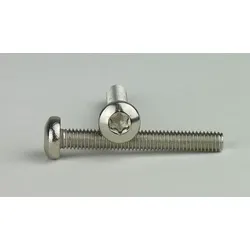 ISO 14583 - Edelstahl A4 - M 1,6x10 - Linsenschrauben mit Innensechsrund - TX5