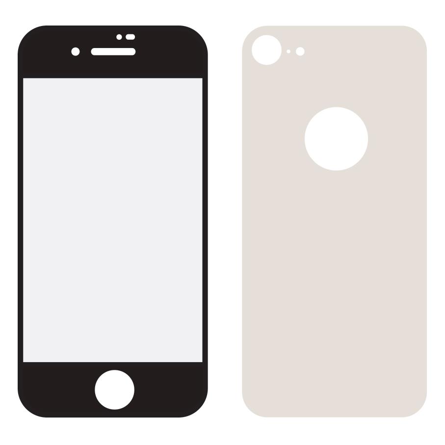 Mobilize Rand-zu-Rand-Glas (Apple iPhone 8) (37168625)