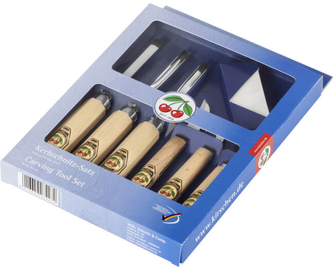 Jeu d'outils de sculpteur Kirschen 7 pièces (3427000)