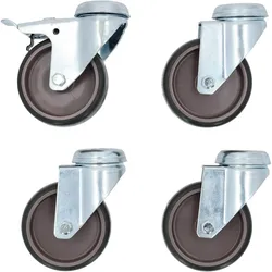 KS Tools, Reifen Zubehör, Ersatzrollen-Satz, 4-tlg für Felgen- und Reifenrangierer