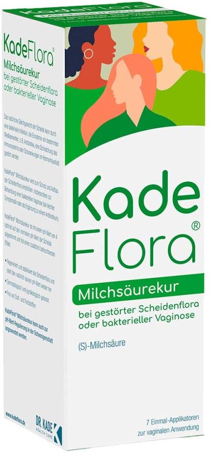 KadeFungin KadeFlora Milchsäurekur Einmal-Applikator vaginale Anwendung