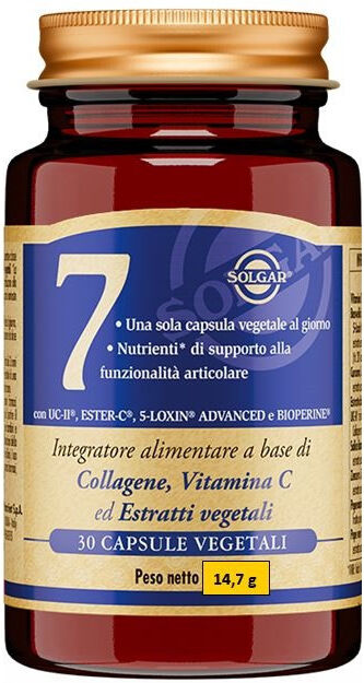 Solgar Italia Solgar 7 30 Capsule Vegetali