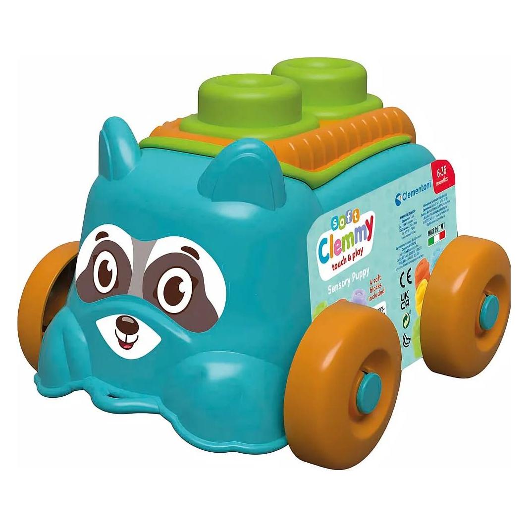 Clementoni Soft Clemmy Activity Raccoon Bucket (17488)