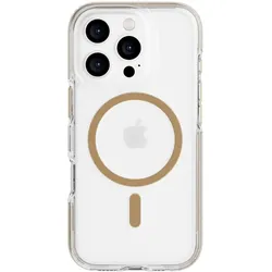 Evo Tech21 - Crystal - Cover - iPhone 16 Pro - Crystal MagSafe - Gold (Apple iPhone 16 Pro), Smartphone Hülle, Gold