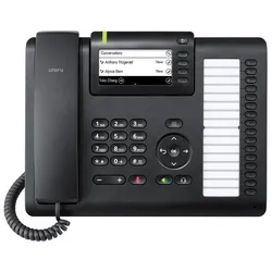 Unify OpenScape Desk Phone CP400 VoIP-Telefon, schwarz