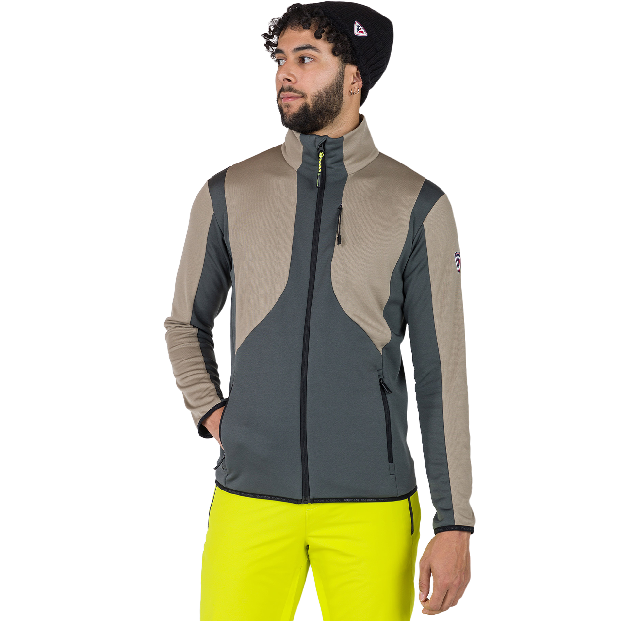 Rossignol Skiwear Herren Fleecejacke DIRETTA dune - M