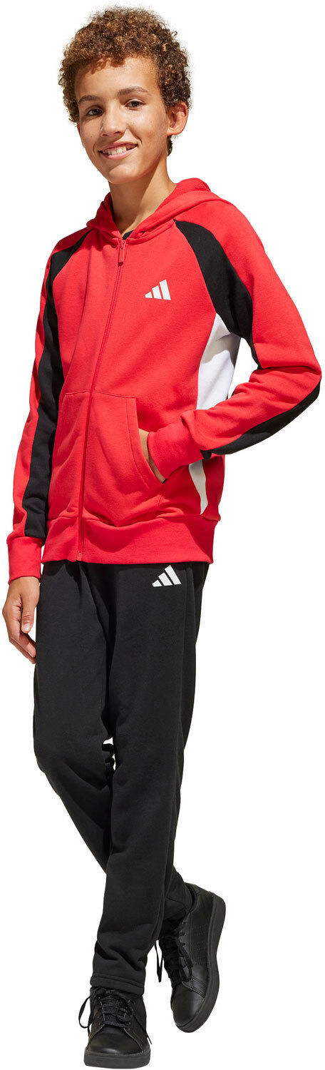 Adidas seasonal essentials chándal niño Rojo (128)