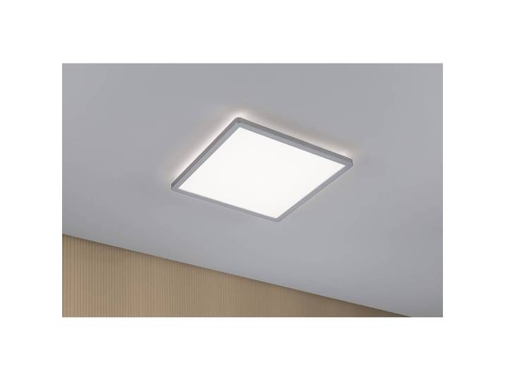 Plafonnier Atria Shine 29 x 29cm Gris/Chrome Polycarbonate LED Module LED
