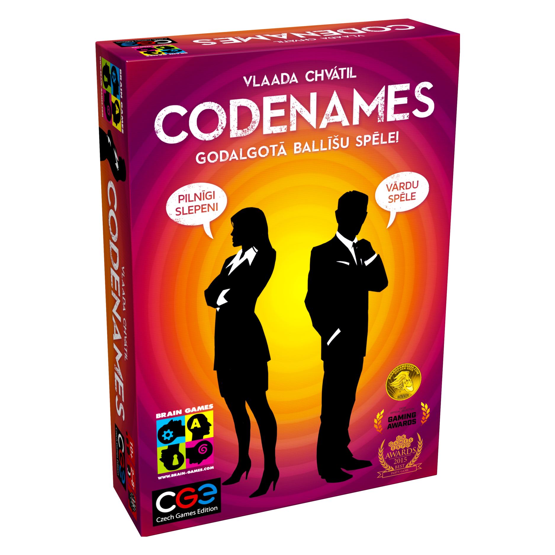 Brain Games Codenames LV (Lettisch, 2 - 8 Spieler) (4751010192167)
