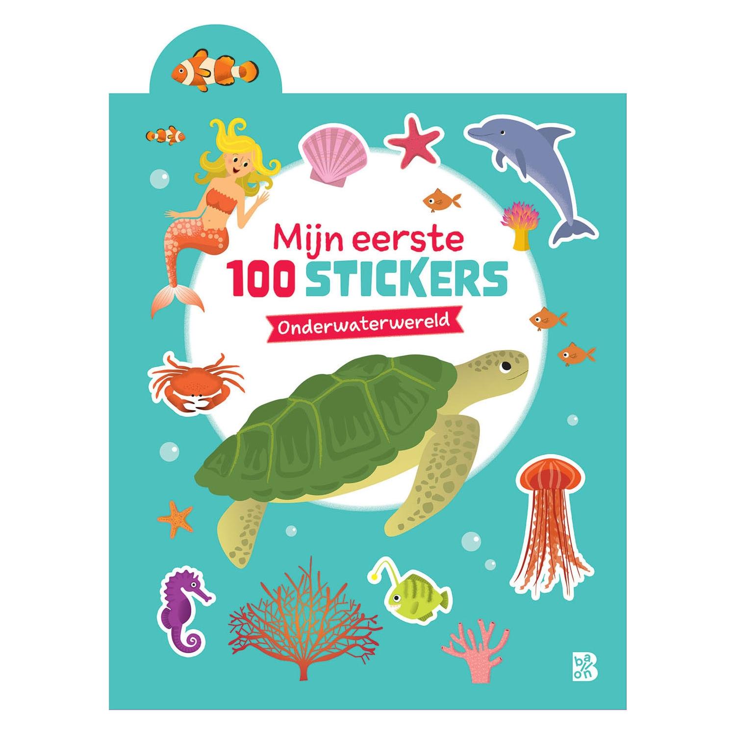 Standaard Mijn eerste 100 stickers: onderwaterwereld (Mijn eerste 100 stickers, 1) (100 Sticker) (64790743)
