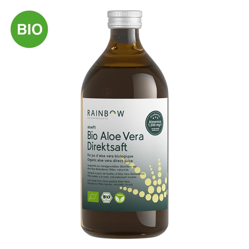 Rainbow Gesellschaft für Naturprodukte mbH Rainbow aloefit Bio Aloe Vera Direktsaft 19212182