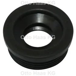 Haas Gummi-Nippel 27 x 52 x 22 mm, EPDM, schwarz