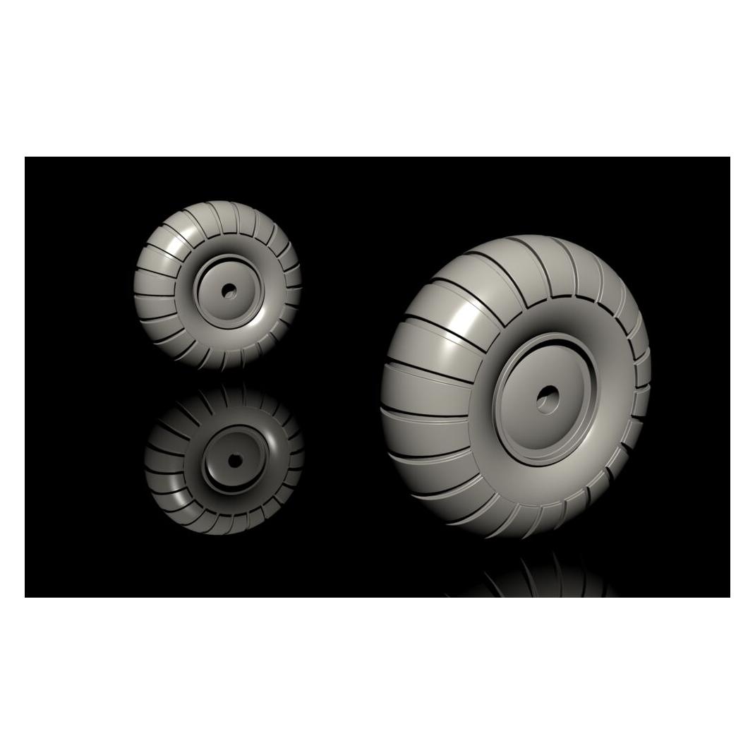 CMK Fw 189A-1/-2-Mainwheels Set/f.ICM kit (129-Q72284)