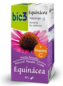 Bio3 Echinacea Naturcaps 80 Capsules 500 mg