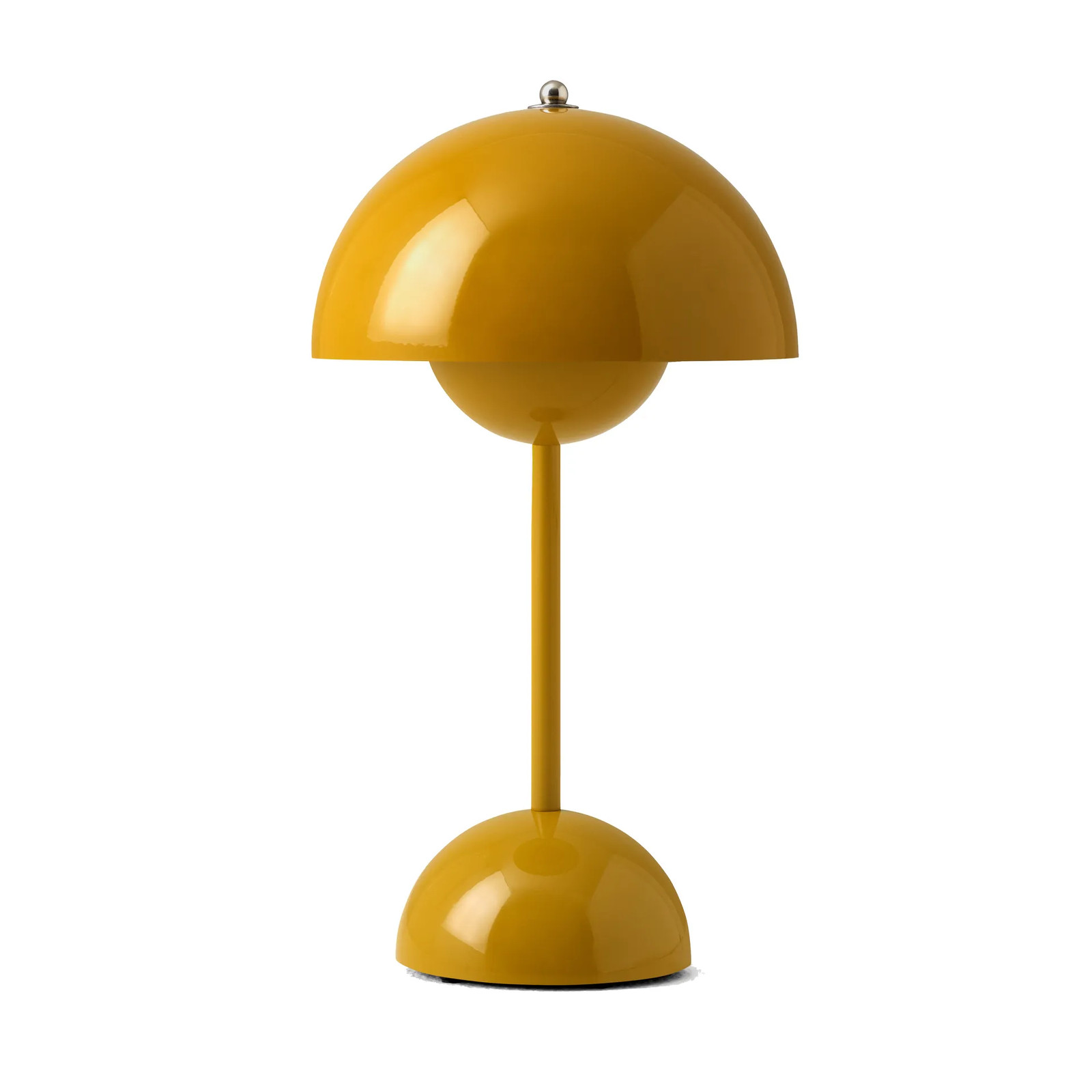 &Tradition Flowerpot VP9 draagbare LED tafellamp - Mosterdgeel