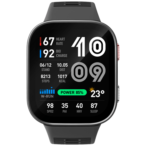 Amazfit Bip Max Grau