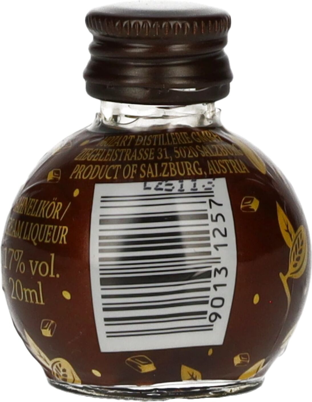 Mozart Liköre Mozart Chocolate Dark Sahnelikör 17% Vol. 0,02l