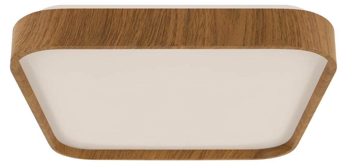 MONO Ideus LED-plafondlamp 48W vierkant eikenhout 5590 lumen 4100K model 04162
