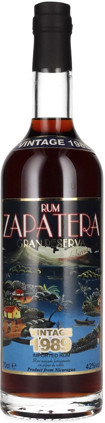 Zapatera Rum Zapatera Gran Reserva Rum Cask No. 78 Vintage 1989 42% Vol. 0,7l