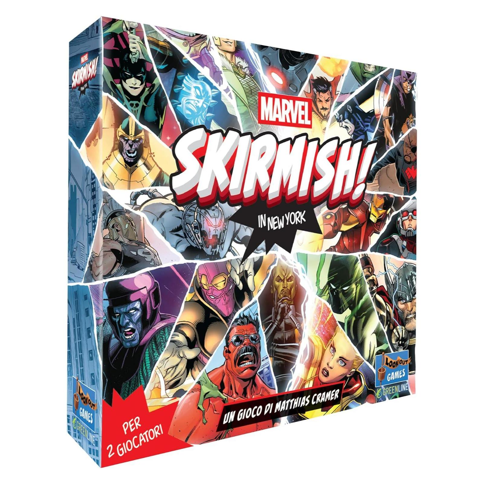 Asmodée Marvel Skirmish! - Ed. Italiana (Italienisch, 2 Spieler) (64640426)