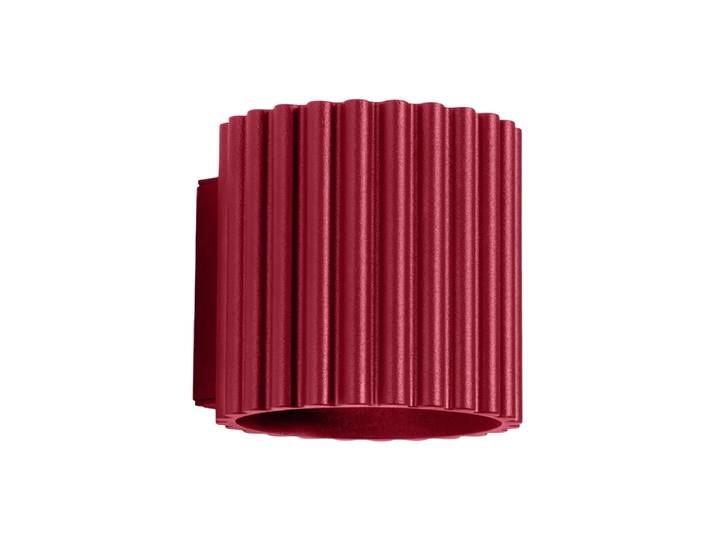 Design Wandlampe „Aura“ Burgundrot Sollux Lighting