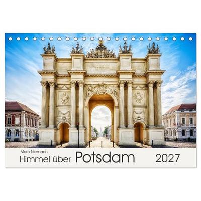 Himmel über Potsdam (Tischkalender 2027 DIN A5 quer), CALVENDO Monatskalender