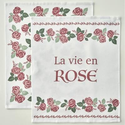 Bella Maison Rose Print Kitchen Towels (Set of 2)