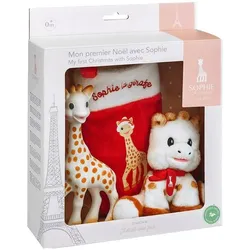 Sophie de Giraf, Beissring, baby's eerste kerstmis set (0 Monate)
