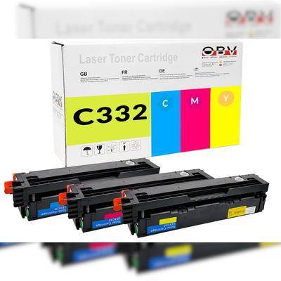 OBV Toner Set Cyan Magenta Gelb kompatibel zu C 3224 dw C 3326 dw - Ersetzt C3220C0 C3220M0 C3220Y0 - ca. 1500 Seiten. Nutze Keywords wie: Chip inklusive