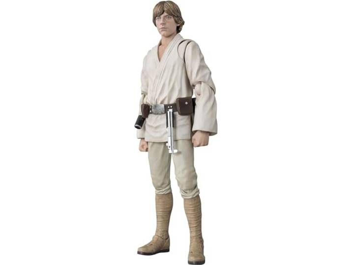 S.H. Figuarts Star Wars Episode IV A New Hope Luke Skywalker (A New Hope) (Wiederverkaufsversion), ca. 150 mm, ABS & PVC vorbemalte Actionfigur