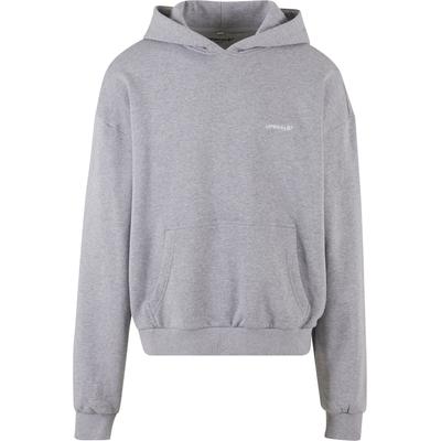 Kapuzenpullover "Upscale by Mister Tee Upscale Core EMB Oversize Hoody", Herren, Gr. S, grau, 100% Baumwolle, UPSCALE BY MISTER TEE, mehrfarbig, oversize, ohne Ausschnitt, Pullover Kapuzenpullover