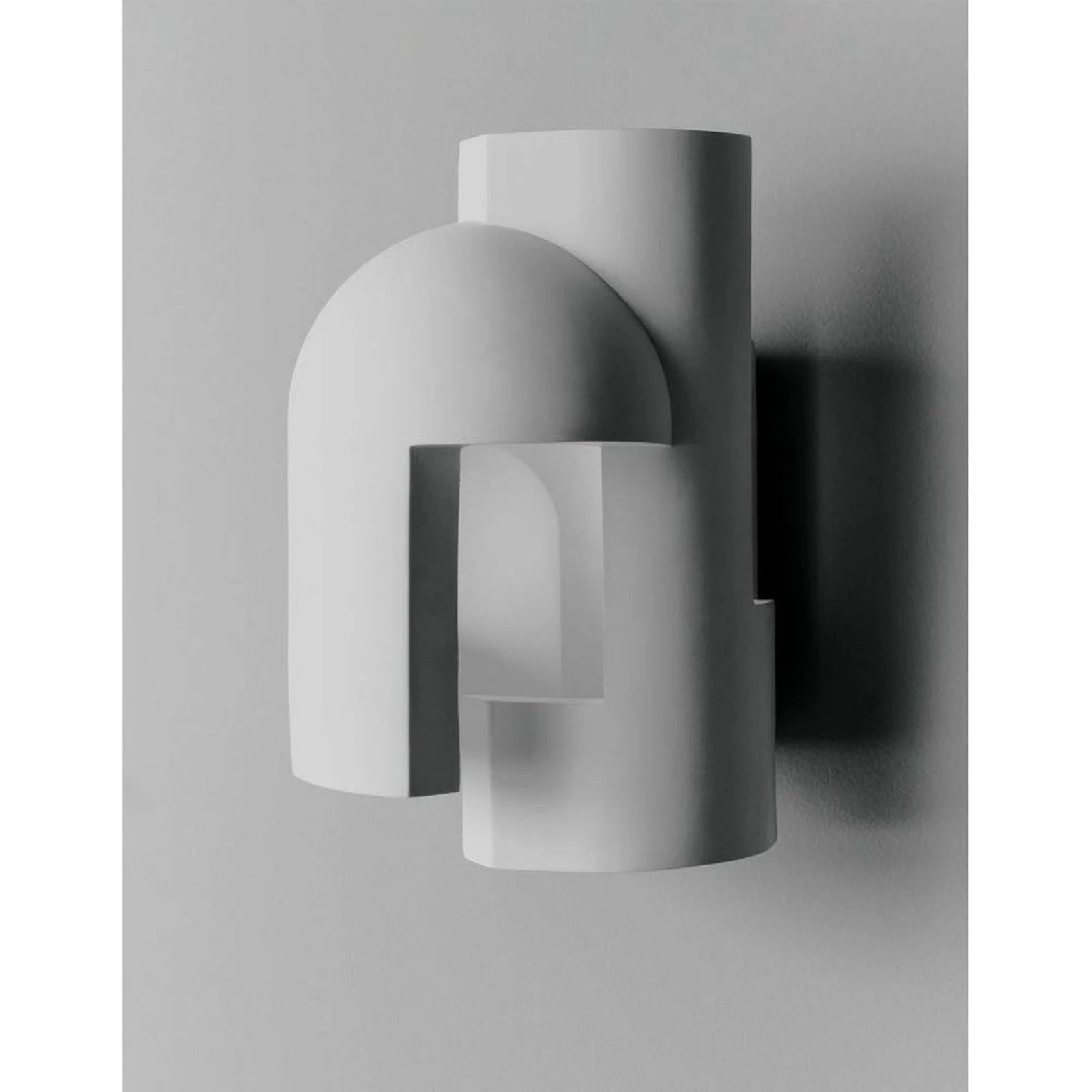 Soul Story 1 Buiten Wandlamp DCW White/Concrete met LED voor terras en tuin