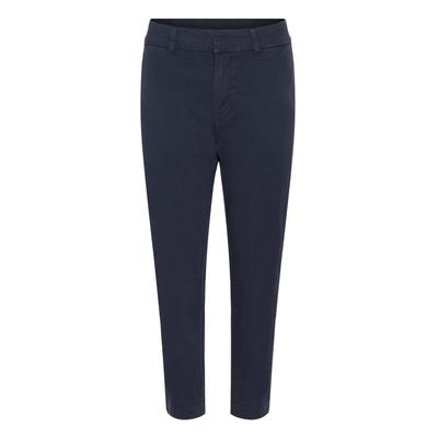Marlene-Hose KAFFE "Damen Hose KAmette", Damen, Gr. 44, Normalgrößen, graphite, Hosen