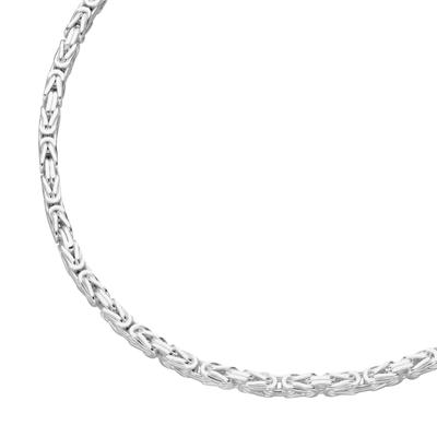 Königskette SMART JEWEL "Königskette massiv, Silber 925", silber, Halsketten, Damen, 60cm, Königskette