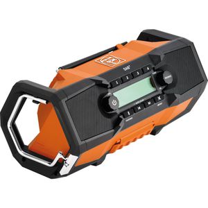 Fein Baustellenradio ARAD 18 BC AS, Akku 18V, DAB+, FM, AUX, mit USB Ladefunktion, Bluetooth