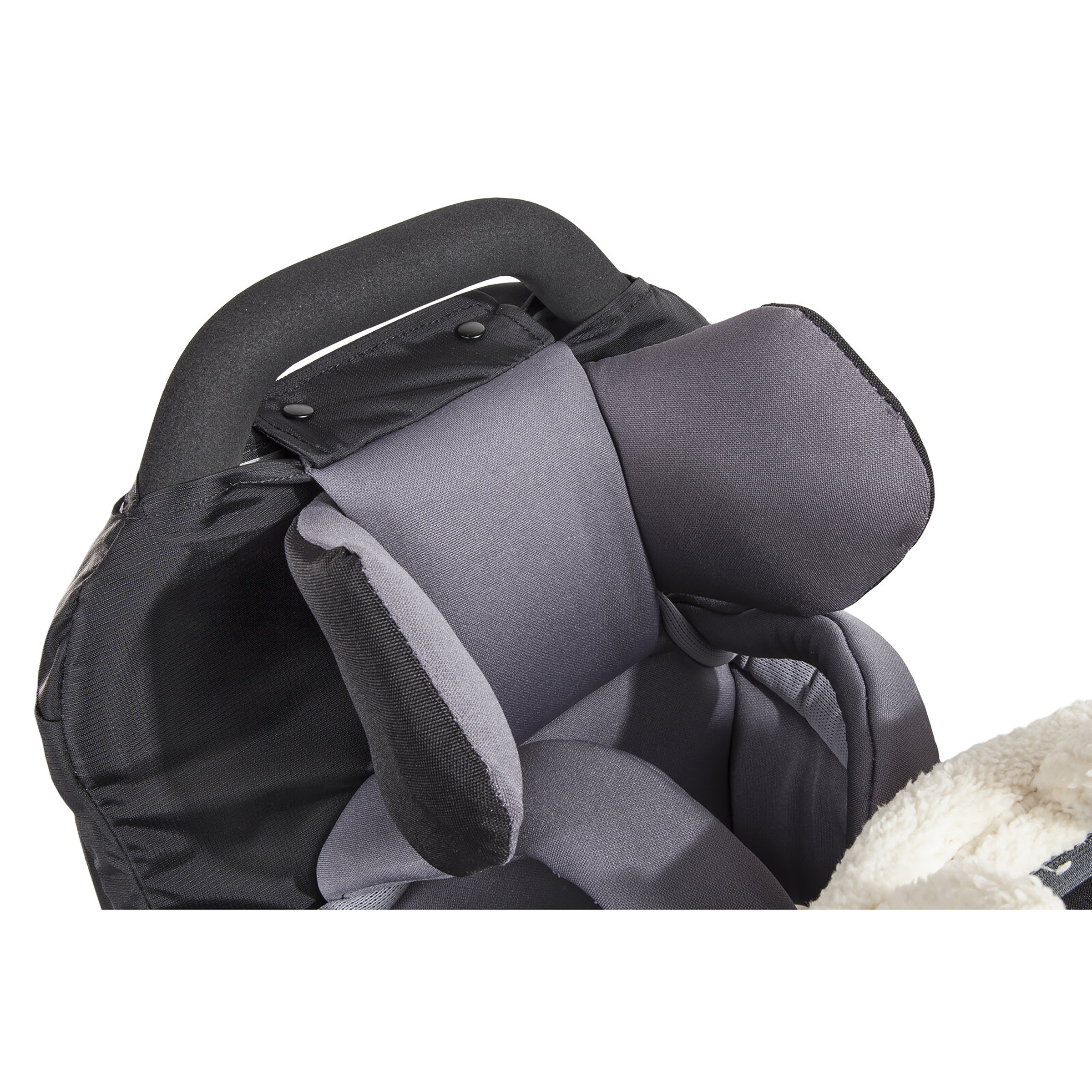 Vaude Kopfstütze für Shuttle Kinder Rucksack Zubehör schwarz Trekking