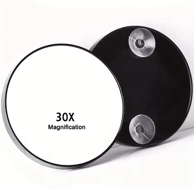 Inspire Curations 10X 20X 30X Suction Cup Magnifying Makeup Mirrors 30x