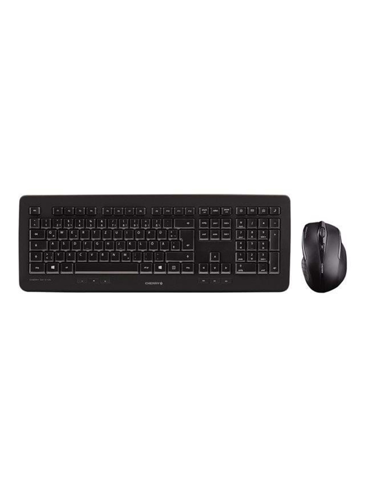 Cherry DW 5100 - Tastatur & Maus Set - Deutsch - Schwarz
