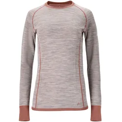 Whistler Brandi Merinowolle Baselayer langarm Skiunterhemd Damen 1109 - burlwood 40