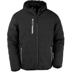 Result Genuine Recycled Herren Winter Jacke 'Black Compass' Winter-Jacke R240X black/grey XXL