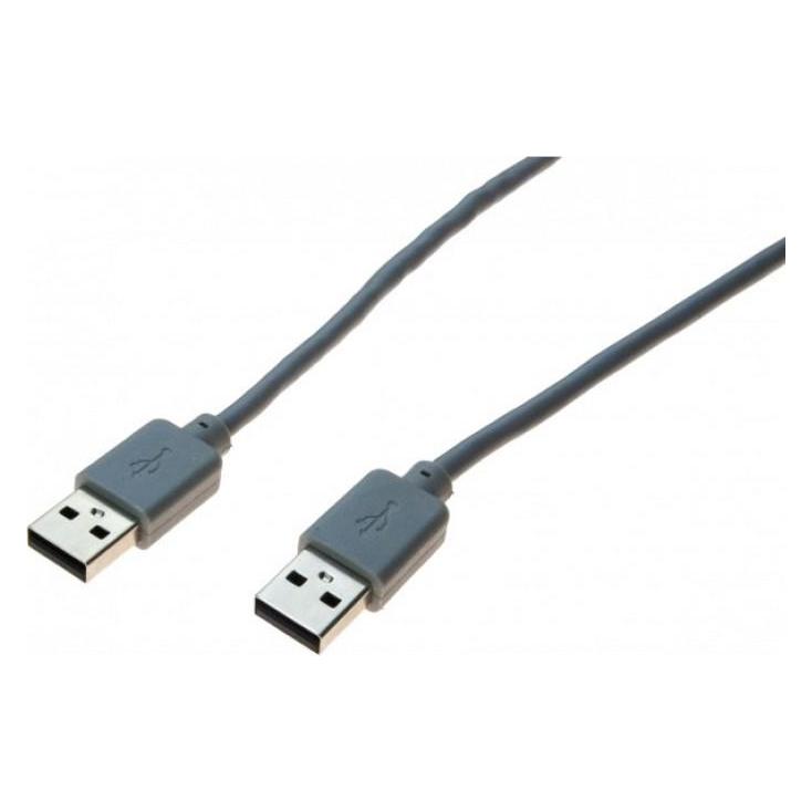 Exertis Connect USB 2.0 Kabel St. A A 3.0 m grau (3 m, USB 2.0) (532504)