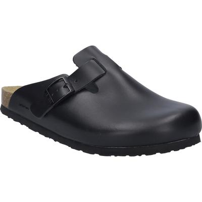 Clog JOSEF SEIBEL "Josef 04, schwarz", Herren, Gr. 48, schwarz, Obermaterial: 100% Rindsleder Leather cow., Schuhe Clog