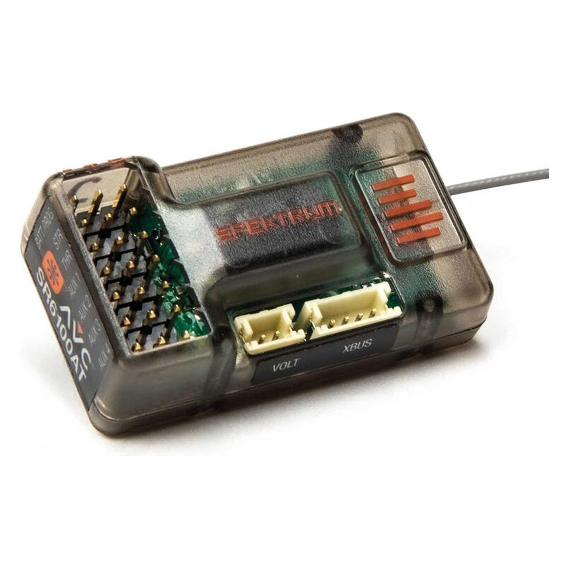 Spektrum Empfänger SR6100AT 6-Kanal AVC/Tele Surf RX (SPMSR6100AT)