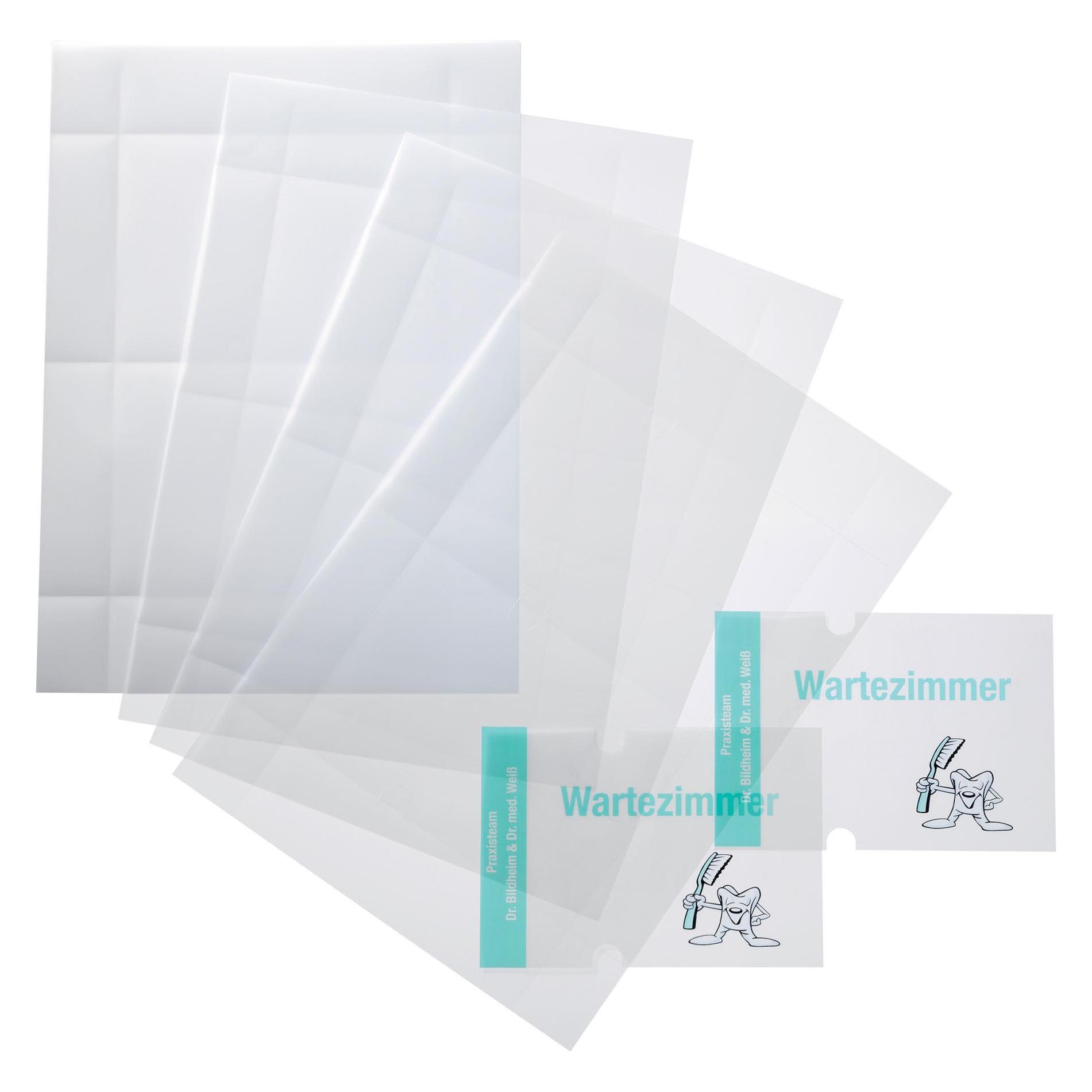 Durable Folien für Türschild Crystal Sign 4822 (483219)