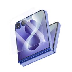 Cellularline Protective Film Displayschutzfolie Samsung Galaxy Z Flip 8 1 St. Anti-Fingerprint SPFILMGALZFLIP8