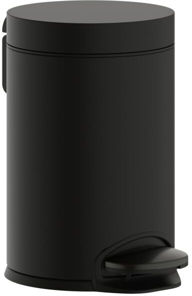 Hansgrohe AddStoris Treteimer 41775340 Fassungsvermögen 3 l, freistehend, brushed black chrome